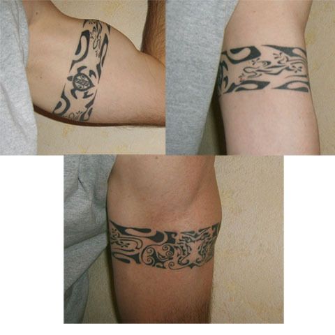 tatouage tour de bras homme