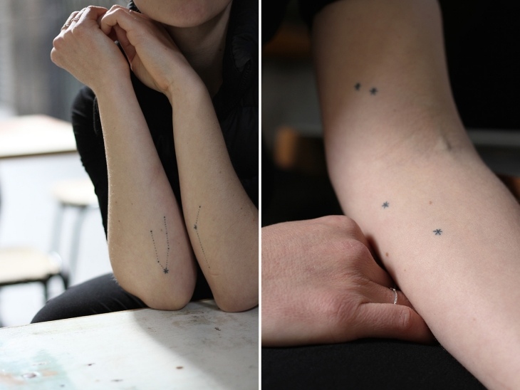 tatouage tres discret