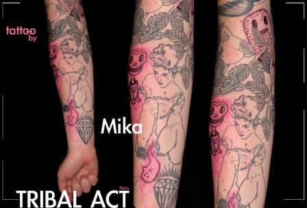 tatouage tribal act