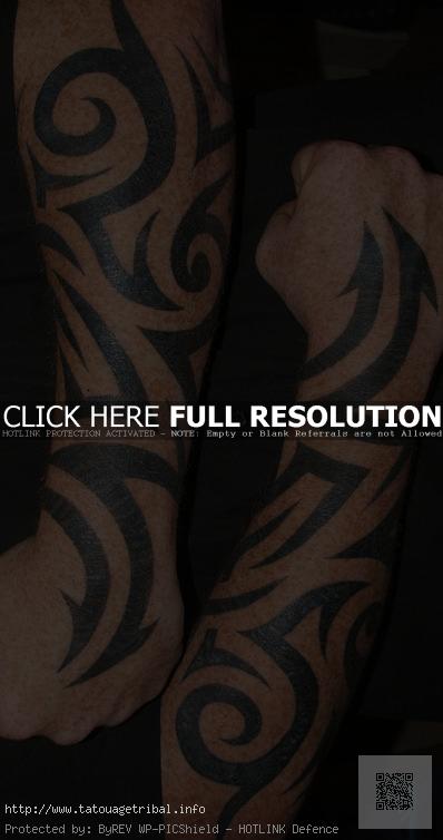 tatouage tribal avant bras
