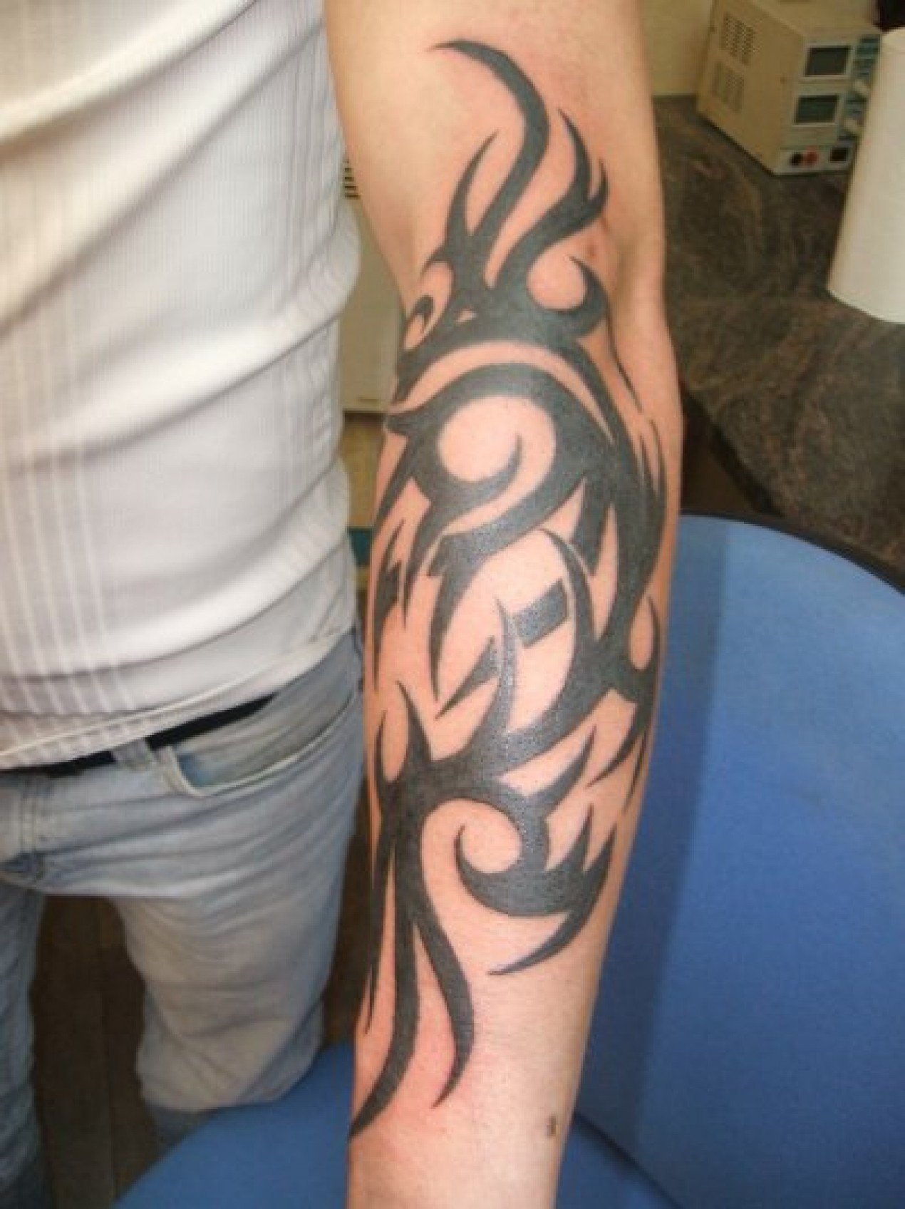 tatouage tribal avant bras