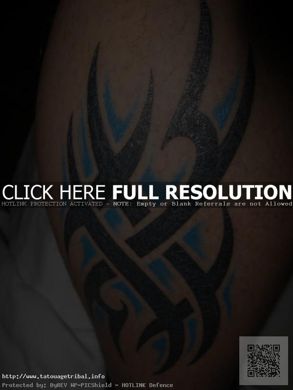 tatouage tribal couleur