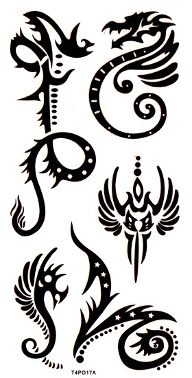 tatouage tribal ephemere