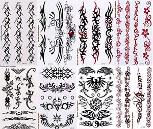 tatouage tribal ephemere