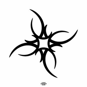 tatouage tribal etoile femme