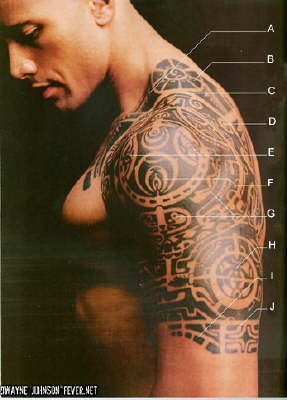 tatouage tribal guerrier