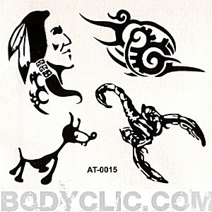 tatouage tribal indien