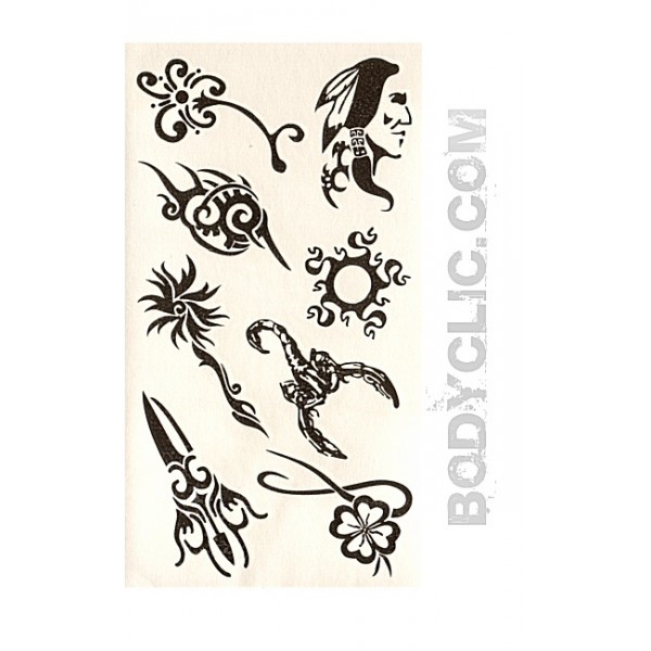 tatouage tribal indien