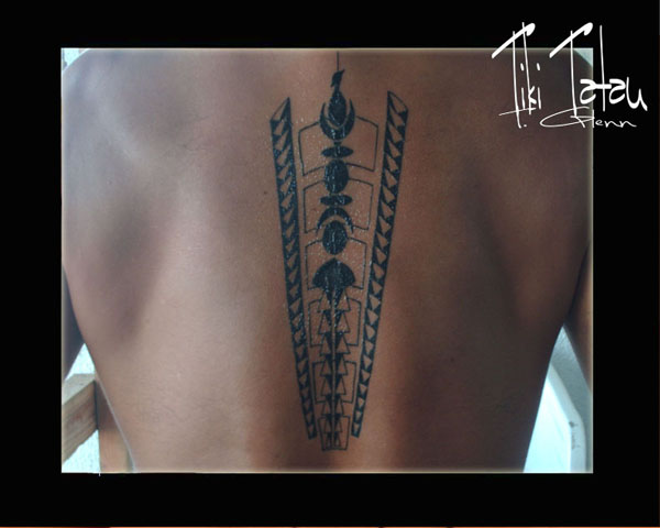 tatouage tribal kanak