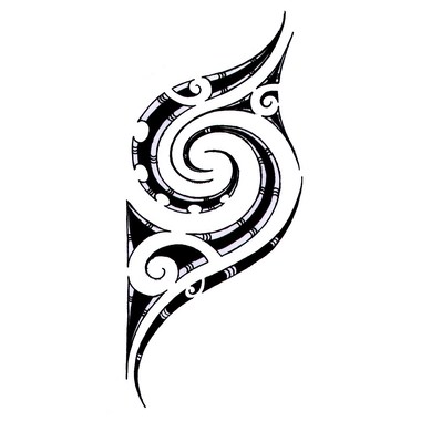 tatouage tribal koru