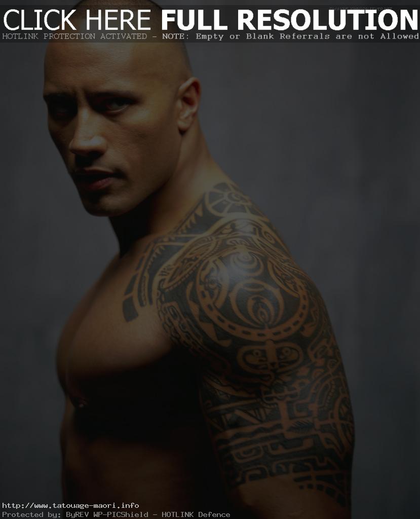 tatouage tribal maorie