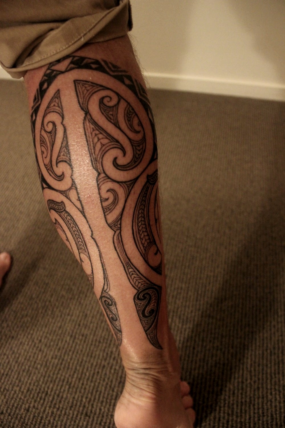 tatouage tribal neo zelandais