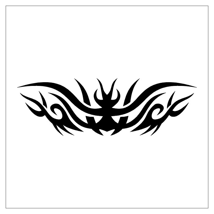 tatouage tribal noir