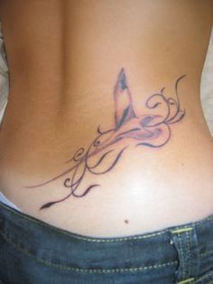 tatouage tribal paille en queue