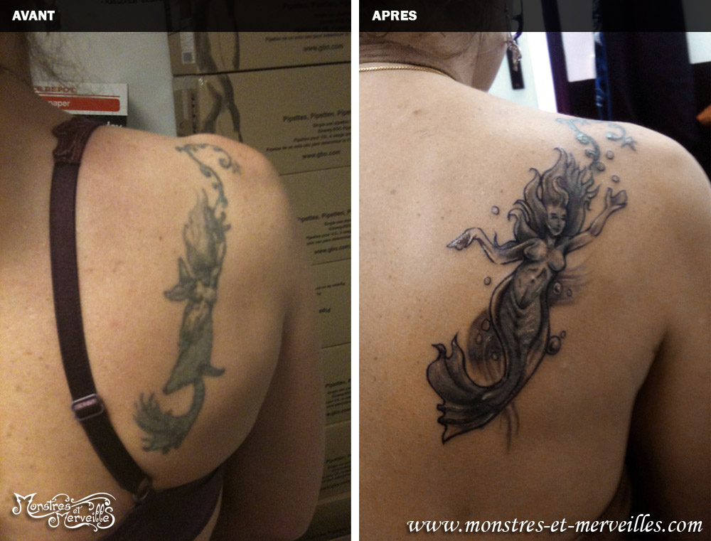 tatouage tribal recouvrement