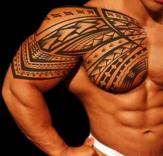 tatouage tribal samoan