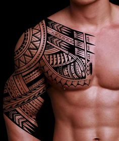 tatouage tribal samoan