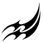 tatouage tribal verseau