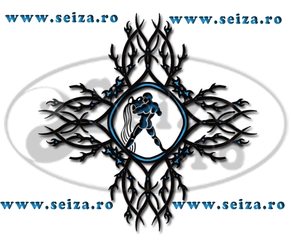 tatouage tribal verseau