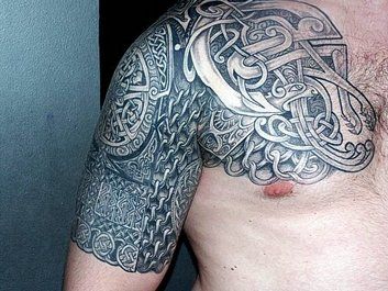 tatouage tribal viking
