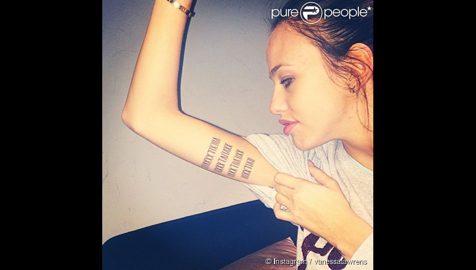 Tatouage vanessa ange