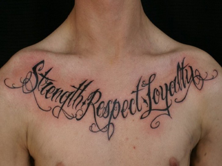 tatouage ventre ecriture