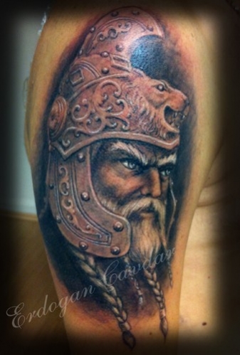 tatouage viking avant bras