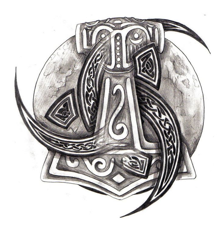 tatouage viking celtic