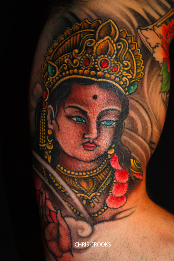 Tatouage visage japonais