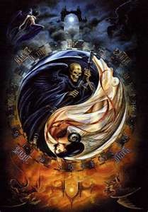 tatouage yin yang ange démon