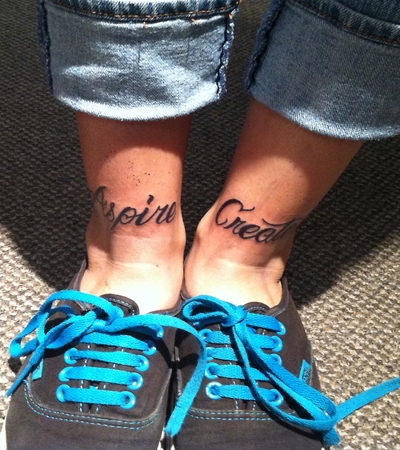 tatouages chevilles hommes