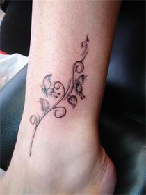 tatouages chevilles tribal