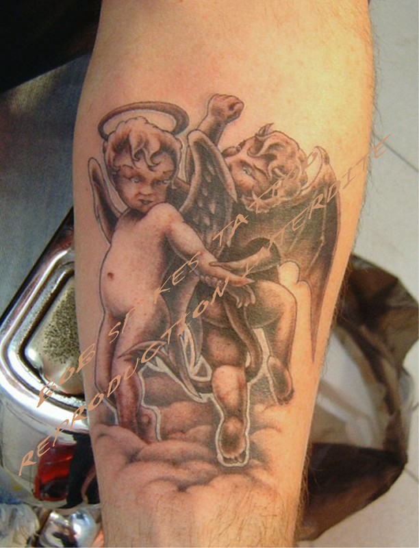 tattoo ange ou démon