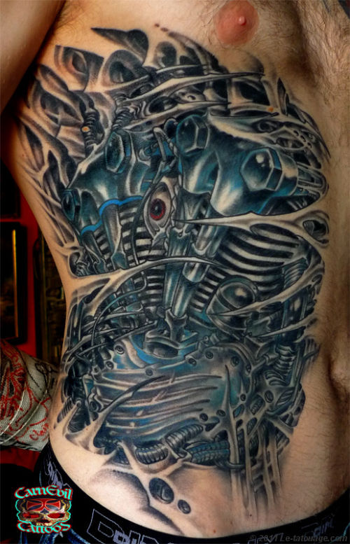 tattoo biomecanique bordeaux