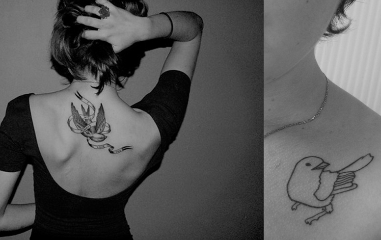 tattoo hirondelle bras
