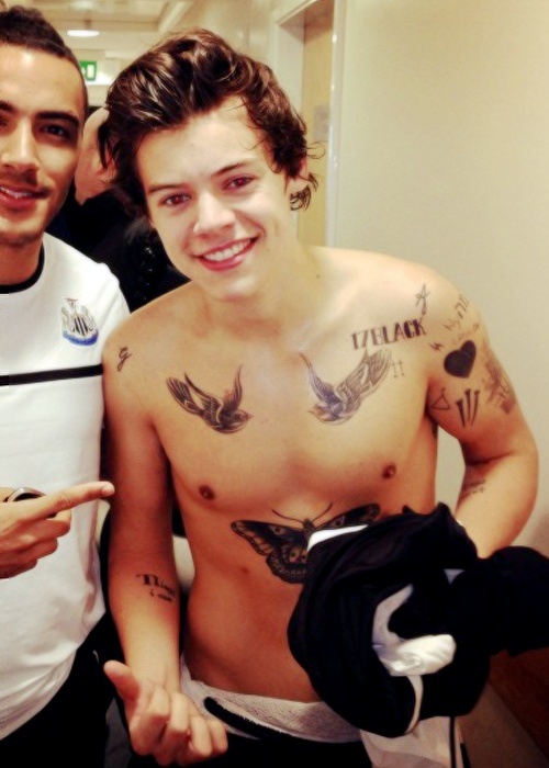 tattoo hirondelle torse