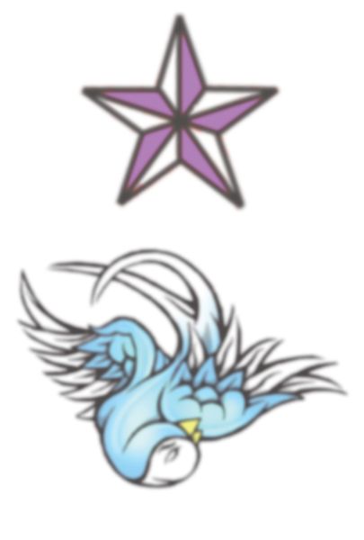 tattoo hirondelle tribal