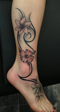 tattoo mollet femme