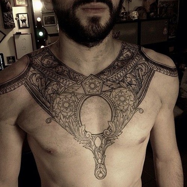 tattoo on pectoral pain