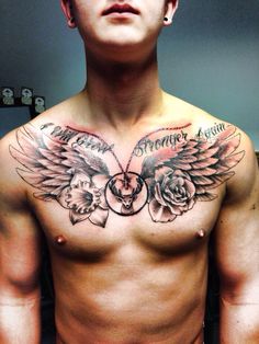 tattoo on pectoral pain
