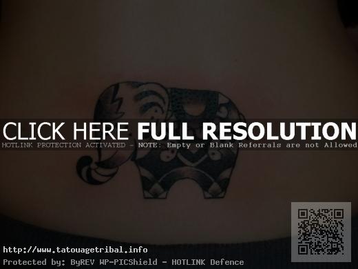 tattoo tribal discret